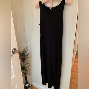 Eileen Fischer Black Tank Dress XXS